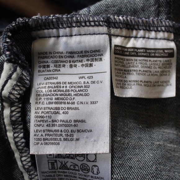 Levi’s Denim Jean Jacket Small - Picture 9 of 10